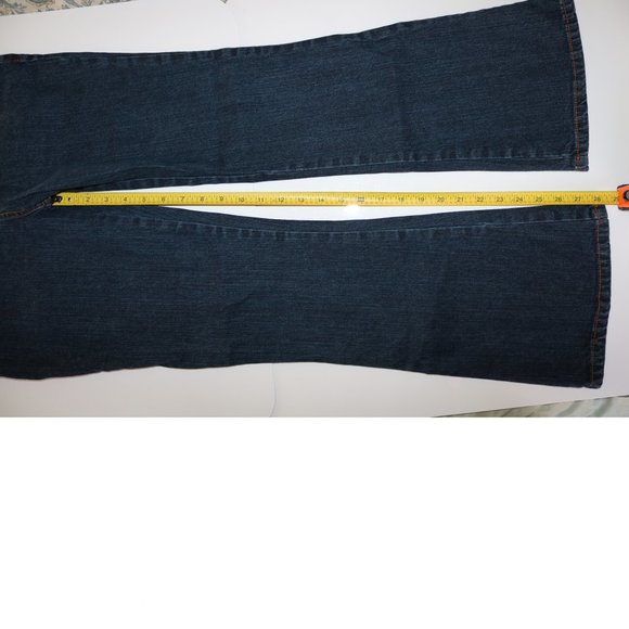 SO Wear It Declare It Dark Wash BLUE JEANS - Size 9 Short - Waist 30x29 Inseam - Picture 5 of 9